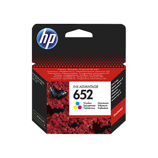 ORIGINAL HP Ink No.652 (Color) Tonerji in kartuše