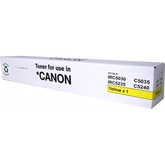 JAPAN Canon Toner IRC 5030/5035/5235 (Yellow) Tonerji in kartuše