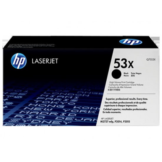 ORIGINAL HP Toner No.53X (Black) Tonerji in kartuše