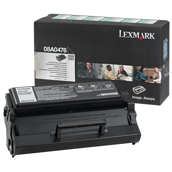 ORIGINAL Lexmark Toner Optra E320 (Black) Tonerji in kartuše