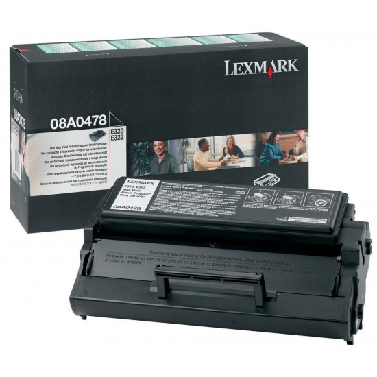 ORIGINAL Lexmark Toner Optra E320 (Black) Tonerji in kartuše