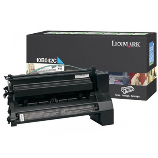 ORIGINAL Lexmark Toner Optra C750 (Cyan) Tonerji in kartuše