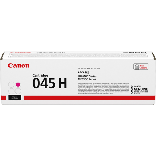ORIGINAL Canon Toner CRG-045H LBP-611/LBP-613/MF 631/MF 633/MF 635 (Magenta) Tonerji in kartuše