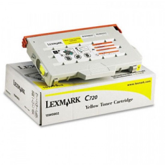 ORIGINAL Lexmark Toner Optra C720 (Yellow) Tonerji in kartuše