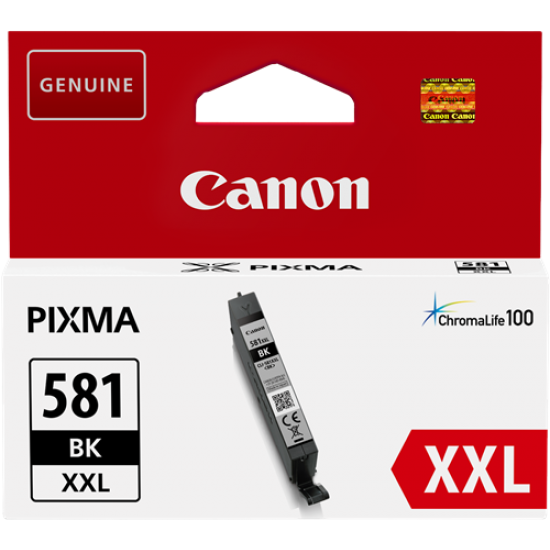 ORIGINAL Canon CLI-581BK XXL Ink cart. TR7550/8550/TS6150/9150 black (11,7ml) Tonerji in kartuše
