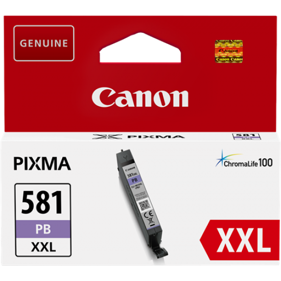 ORIGINAL Canon CLI-581PB XXL Ink cart. TR7550/8550/TS6150/9150 photo blue (11,7ml) Tonerji in kartuše