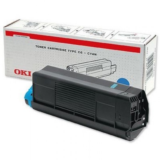ORIGINAL Oki Toner C3100 (Cyan) Tonerji in kartuše