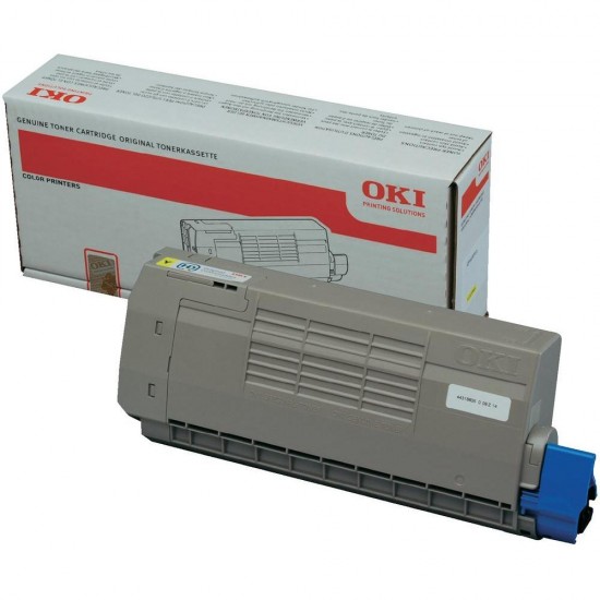 ORIGINAL Oki Toner C710 (Yellow) Tonerji in kartuše