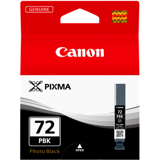 Orginal Canon Ink PGI-72 Pixma Pro 10 Photo Black (510pgs) Tonerji in kartuše