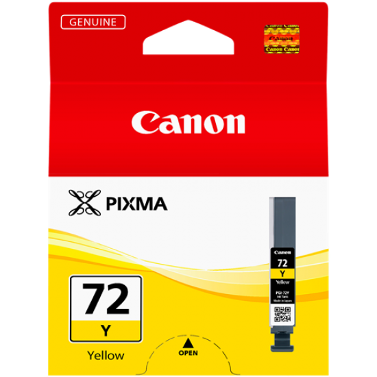 Orginal Canon Ink PGI-72 Pixma Pro 10 Yellow (377pgs) Tonerji in kartuše