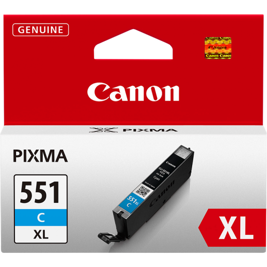 ORIGINAL Canon Ink CLI551 XL  iP 7250 (Cyan) Tonerji in kartuše