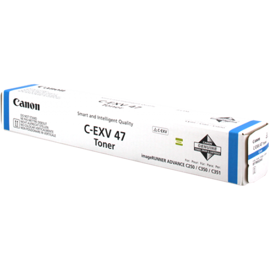 ORIGINAL Canon Toner C-EXV 47 IRA C250/350 (Cyan) Tonerji in kartuše