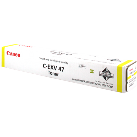 ORIGINAL Canon Toner C-EXV 47 IRA C250/350 (Yellow) Tonerji in kartuše