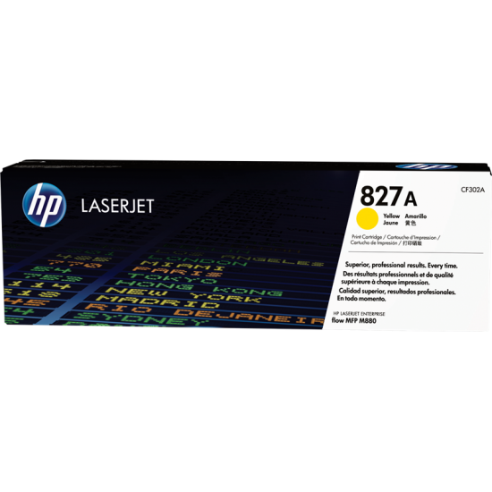 ORIGINAL HP Toner No.827A  (Yellow) Tonerji in kartuše