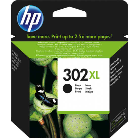 ORIGINAL HP Ink No.302 XL Black Tonerji in kartuše