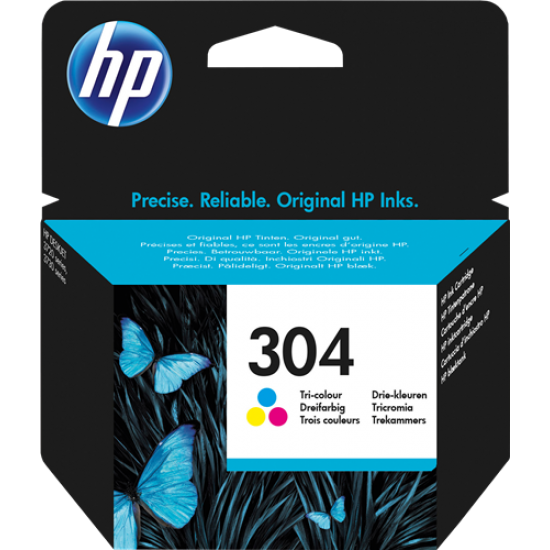 ORIGINAL HP Ink No.304 (Color) Tonerji in kartuše