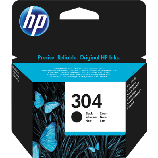 ORIGINAL HP Ink No.304 (Black) Tonerji in kartuše