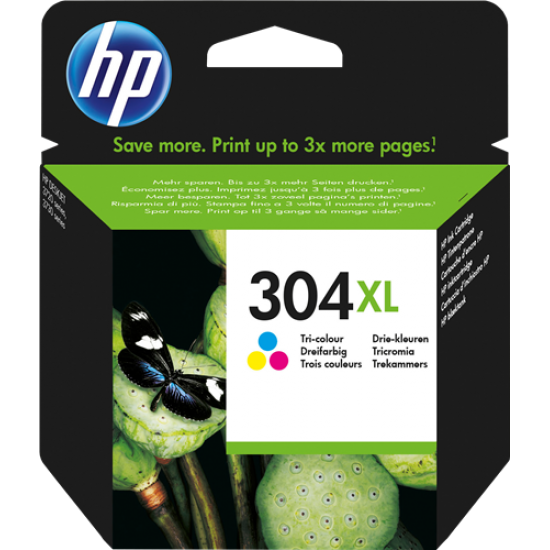 ORIGINAL HP Ink No.304 XL (Color) Tonerji in kartuše