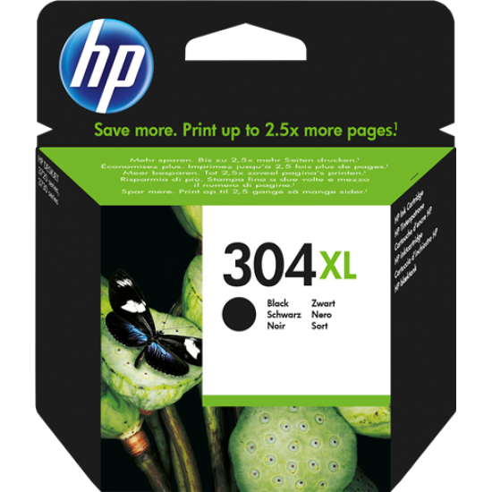 ORIGINAL HP Ink No.304 XL (Black) Tonerji in kartuše