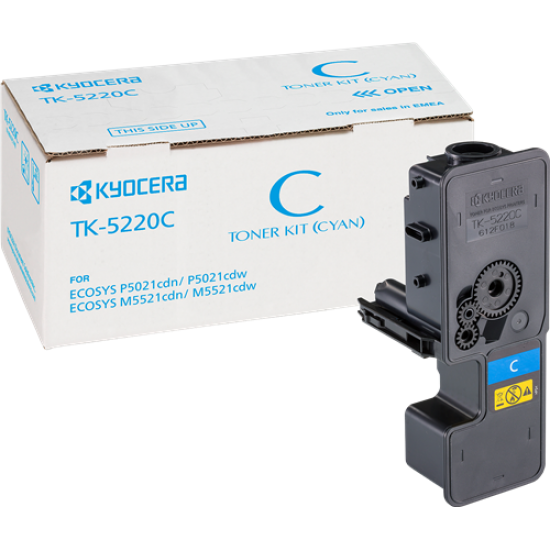 ORIGINAL Kyocera Toner   ECOSYS P5021/M5521 (Cyan) Tonerji in kartuše