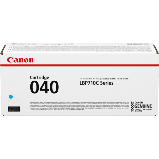 ORIGINAL Canon CRG-040 C Toner LBP-710/712 Cyan (5,4k) Tonerji in kartuše
