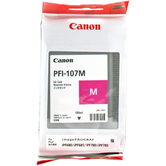ORIGINAL Canon Ink PFI-107  (Magenta) Tonerji in kartuše