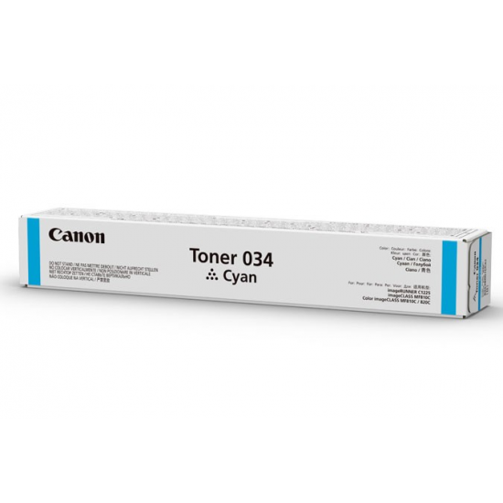 ORIGINAL Canon Toner  034C IR C1225/MF810/820  (Cyan) Tonerji in kartuše
