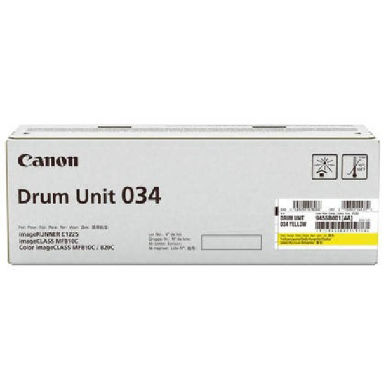 ORIGINAL Canon Drum Unit  034 IR C1225/MF810/820  (Cyan) Tonerji in kartuše