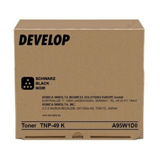 ORIGINAL Develop Toner TNP-49K Ineo+ 3351/Ineo+ 3851 Black (13K) Tonerji in kartuše