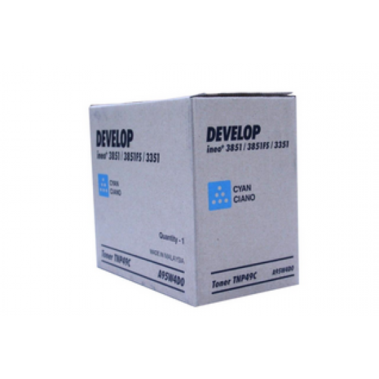 ORIGINAL Develop Toner TNP-49K Ineo+ 3351/Ineo+ 3851 Cyan (12K) Tonerji in kartuše