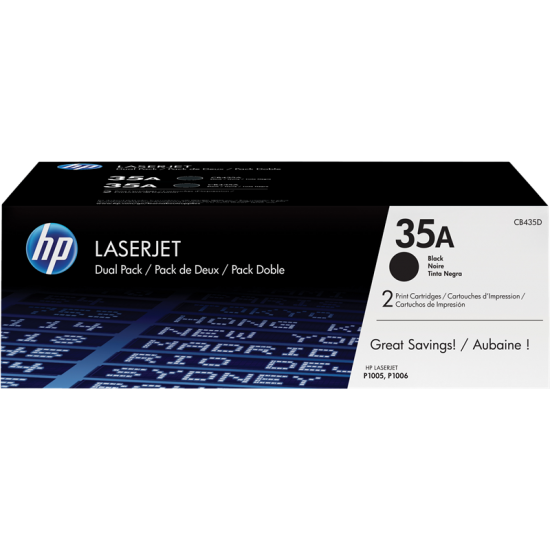 ORIGINAL HP Toner No.35AD Dual Pack  (2xBlack) Tonerji in kartuše