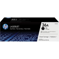 ORIGINAL HP Toner No.36AD Dual Pack  (2xBlack)
