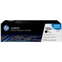 ORIGINAL HP Toner No.125A Dual Pack  (2xBlack)