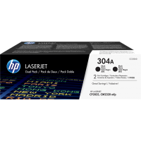 ORIGINAL HP Toner No.304A Dual Pack  (2xBlack) ORIGINAL HP Toner No.304A Dual Pack  (2xBlack)