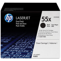ORIGINAL HP Toner No.55X Dual Pack  (2xBlack) ORIGINAL HP Toner No.55X Dual Pack  (2xBlack)
