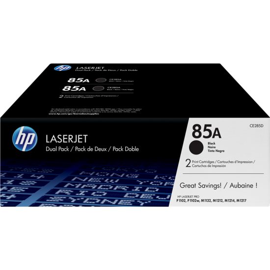 ORIGINAL HP Toner No.85A Dual Pack  (2xBlack) Tonerji in kartuše