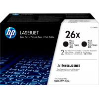 ORIGINAL HP Toner No.26X Dual Pack  (2xBlack) ORIGINAL HP Toner No.26X Dual Pack  (2xBlack)