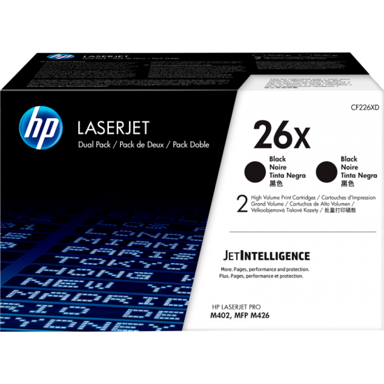 ORIGINAL HP Toner No.26X Dual Pack  (2xBlack) Tonerji in kartuše