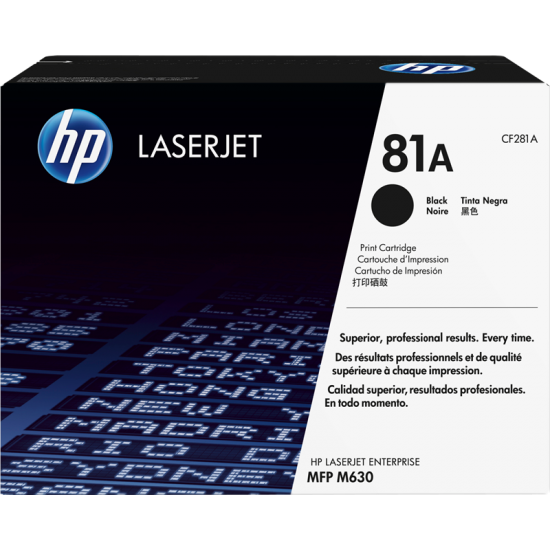 ORIGINAL HP Toner No.81A  (Black) Tonerji in kartuše