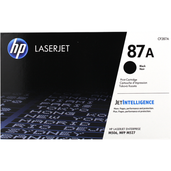 ORIGINAL HP Toner No.87A  (Black) Tonerji in kartuše