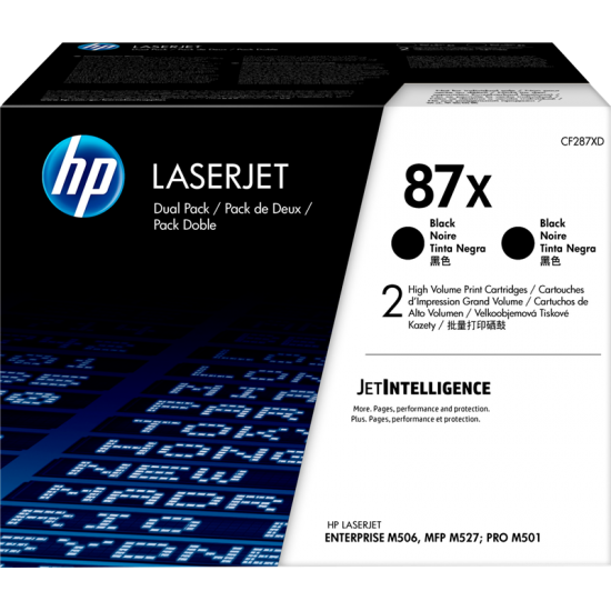 ORIGINAL HP Toner No.87X Dual Pack  (2xBlack) Tonerji in kartuše