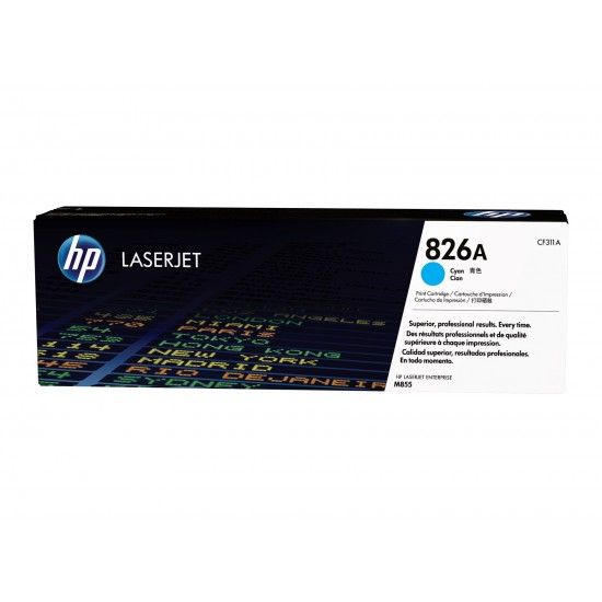 ORIGINAL HP Toner No.826A  (Cyan) Tonerji in kartuše