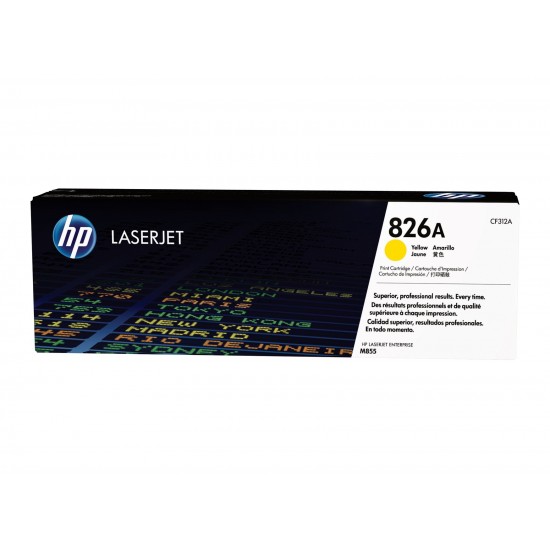 ORIGINAL HP Toner No.826A  (Yellow) Tonerji in kartuše