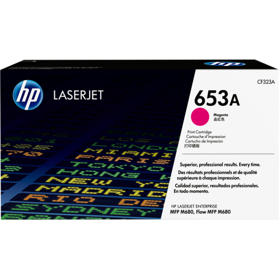 ORIGINAL HP Toner No.653A  (Magenta) Tonerji in kartuše