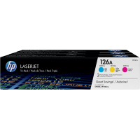 ORIGINAL HP Toner No.126A Multipack  (CE312A+CE313A+CE311A)