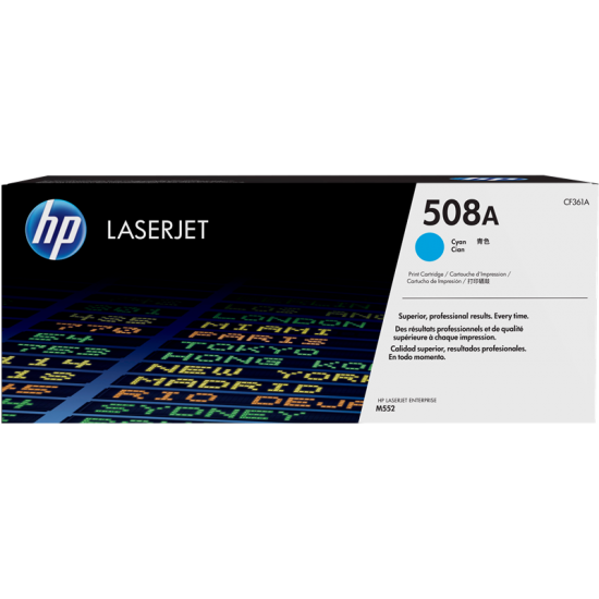 ORIGINAL HP Toner No.508A  (Cyan) Tonerji in kartuše