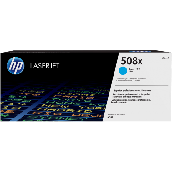 ORIGINAL HP Toner No.508X  (Cyan) Tonerji in kartuše