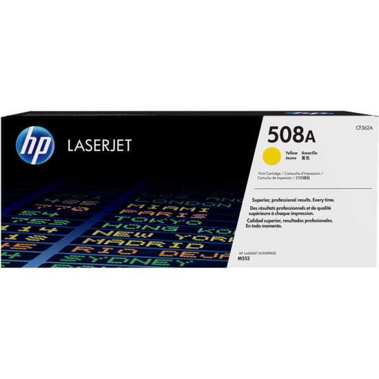 ORIGINAL HP Toner No.508A  (Yellow) Tonerji in kartuše