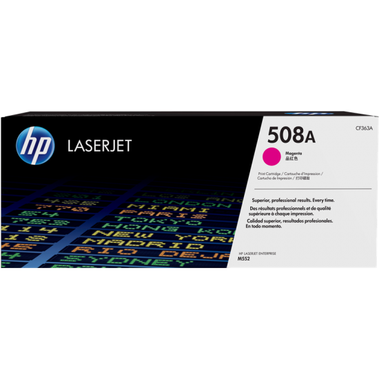 ORIGINAL HP Toner No.508A  (Magenta) Tonerji in kartuše
