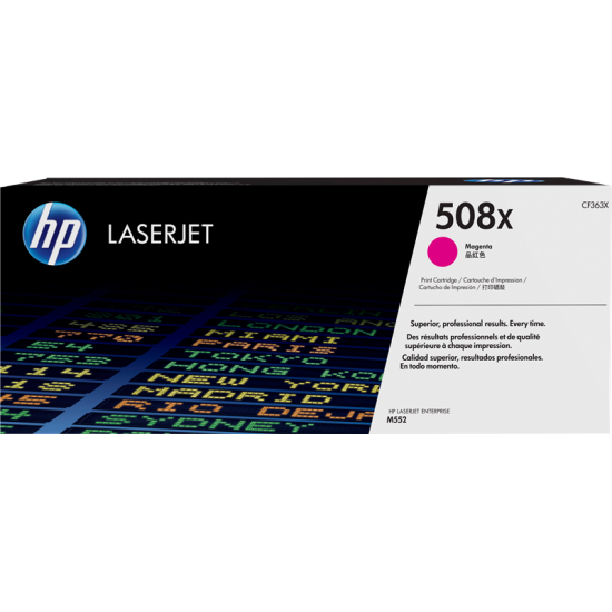 ORIGINAL HP Toner No.508X  (Magenta) Tonerji in kartuše